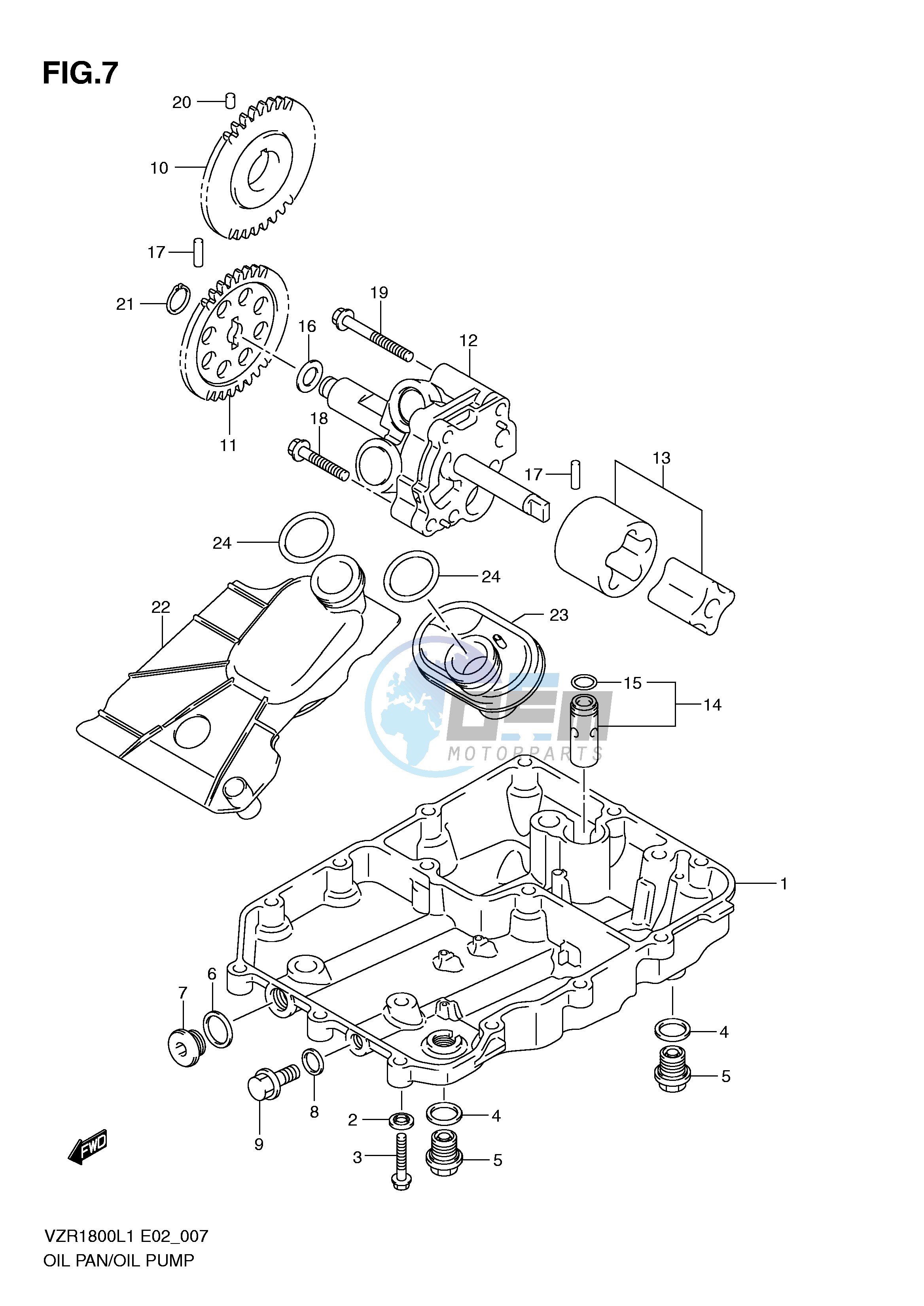 OIL PAN - OIL PUMP