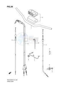 RM-Z450 EU drawing HANDLEBAR