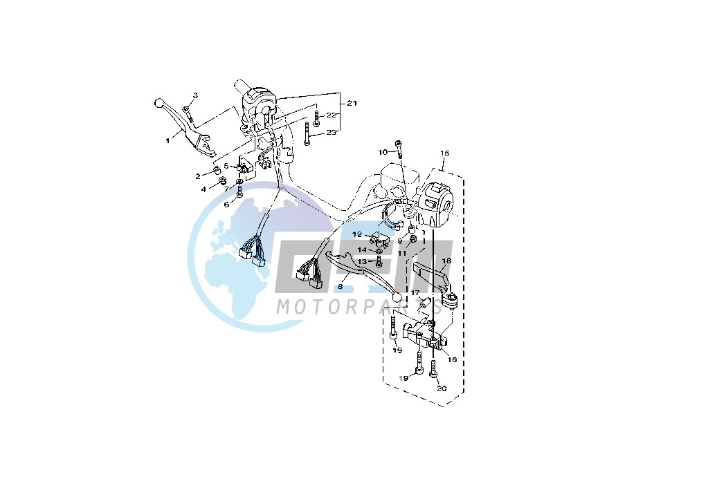 HANDLE SWITCH- LEVER