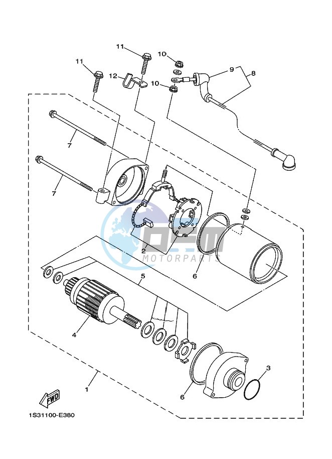 STARTING MOTOR