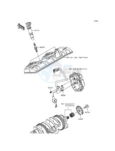 NINJA ZX-10R ABS ZX1000KFF FR XX (EU ME A(FRICA) drawing Ignition System