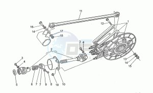 Daytona 1000 RS RS drawing Driveshaft