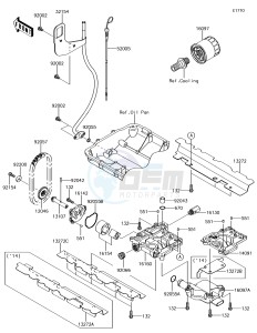 JET SKI ULTRA 310R JT1500NGF EU drawing Oil Pump