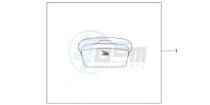 XL1000V9 E / MKH drawing TOP BOX INNERBAG