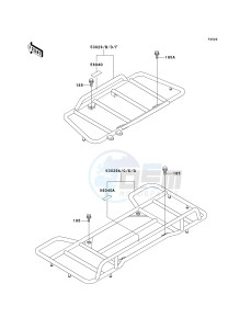 KLF 300 C [BAYOU 300 4X4] (C5-C9) [BAYOU 300 4X4] drawing CARRIER-- S- -