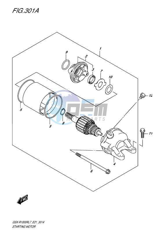 STARTING MOTOR