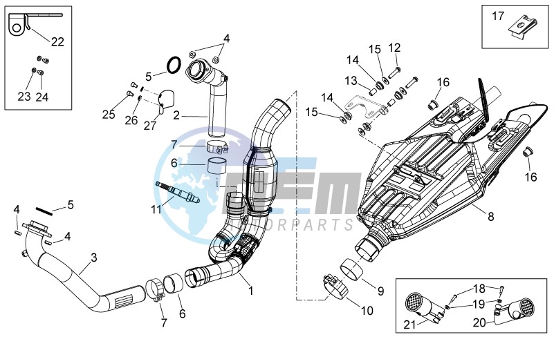 Exhaust unit