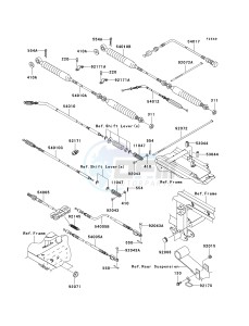 KAF 620 J [MULE 3010 TRANS4X4] (J6J-J8F) J6F drawing CABLES--  - JK1AFCJ1 6B506426- -