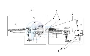 MIO 50 45KMH drawing FOOTREST L / R