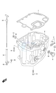 DF 115A drawing Oil Pan