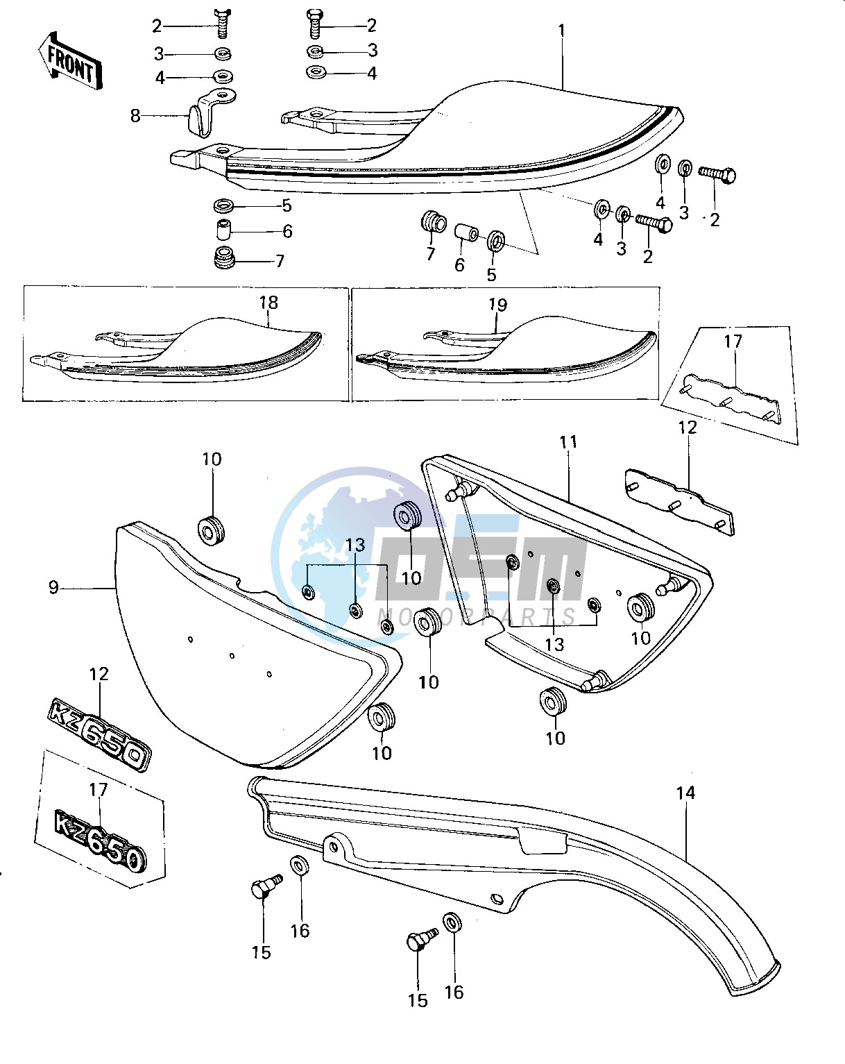 SIDE COVERS_CHAIN COVER_SEAT COVER