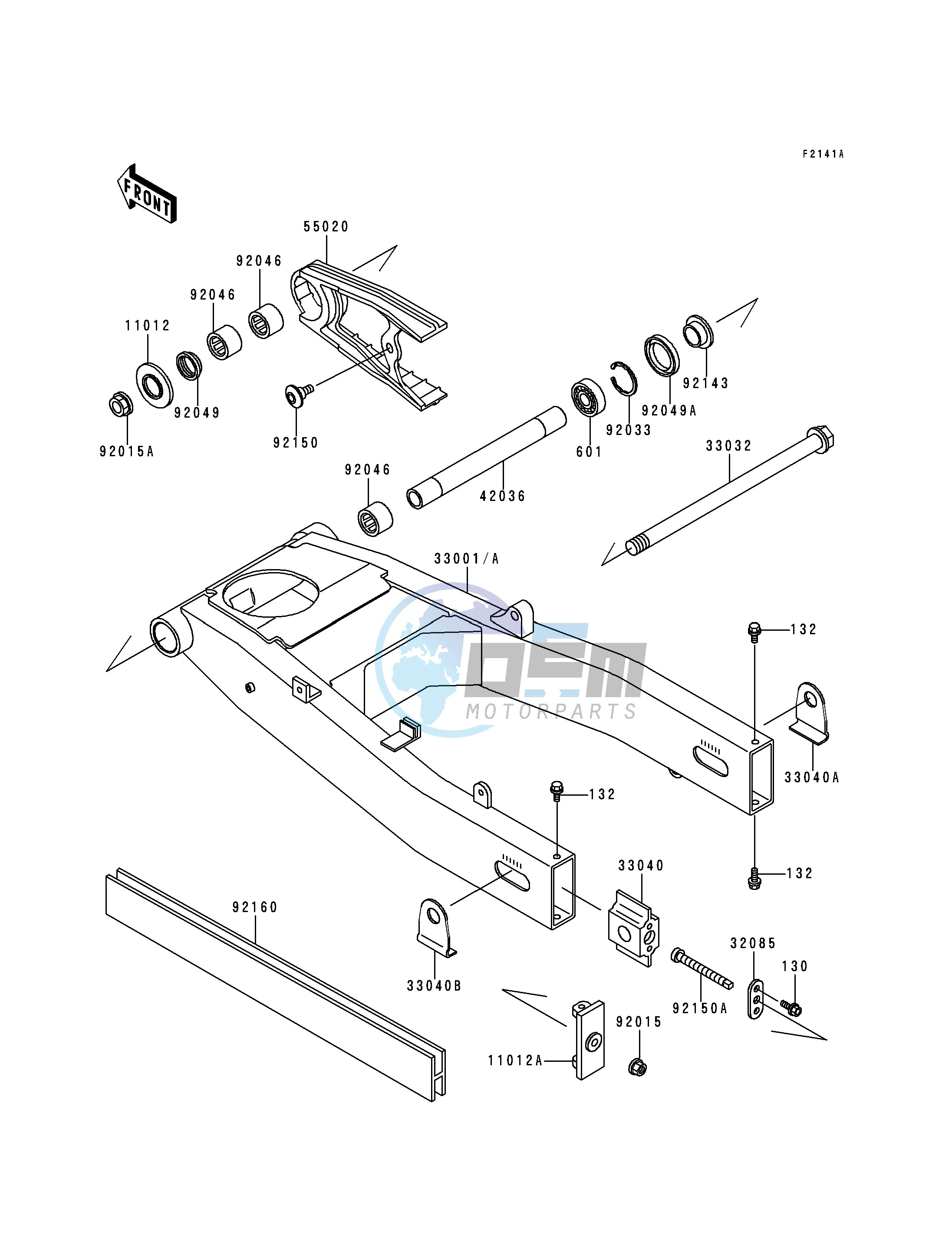 SWINGARM-- ZX600-E3- -