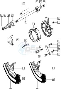 TAXXITY_25-45kmh_K2-K5 50 K2-K5 drawing Front wheel