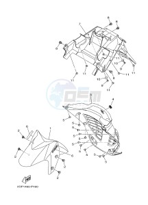 GPD150A GPD150-A NMAX 150 (BV41) drawing FENDER