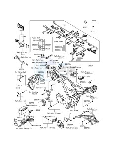 NINJA 300 ABS EX300BEFA XX (EU ME A(FRICA) drawing Chassis Electrical Equipment