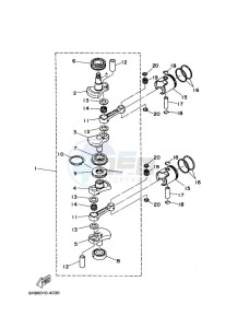 EK40GMHL drawing CRANKSHAFT--PISTON