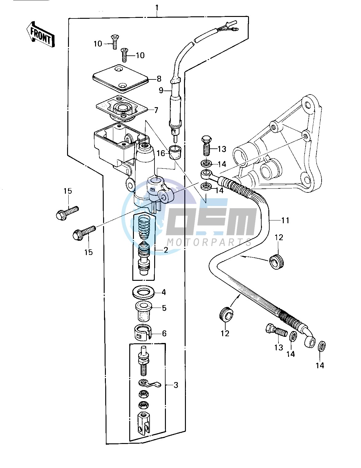 REAR MASTER CYLINDER