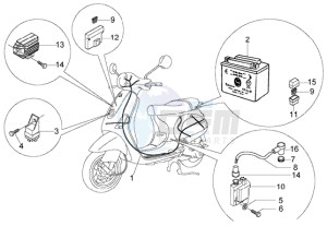 LX 50 4T drawing Electrical device