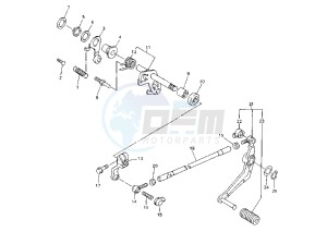 YZF R6 600 drawing SHIFT SHAFT