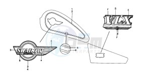 NV600C drawing MARK (5) (VT600CD)