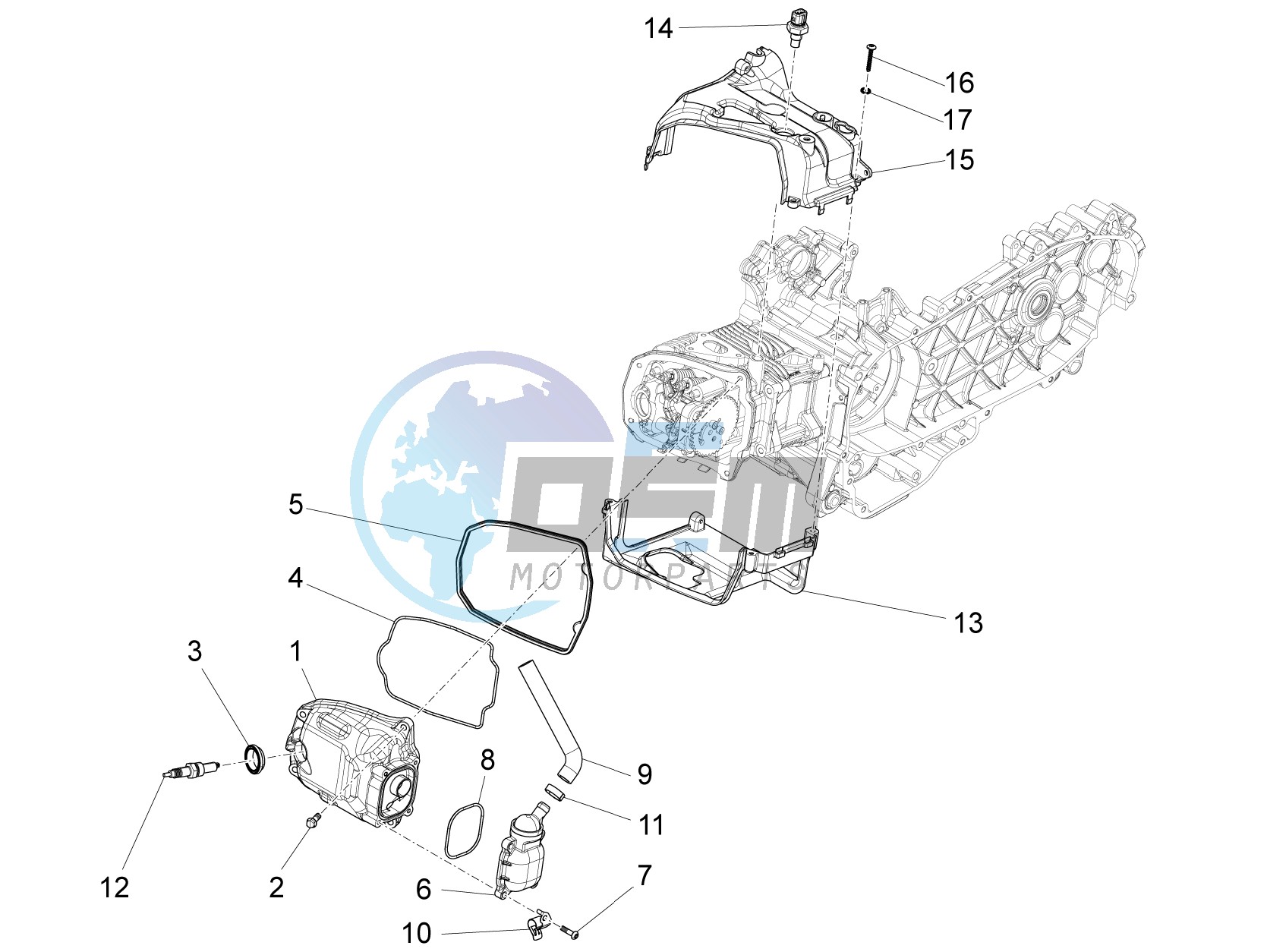 Cylinder head cover