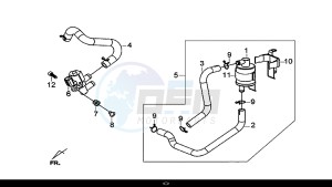 CRUISYM 300 (LV30W1-EU) (L8-M0) drawing A.I.S.V.ASSY