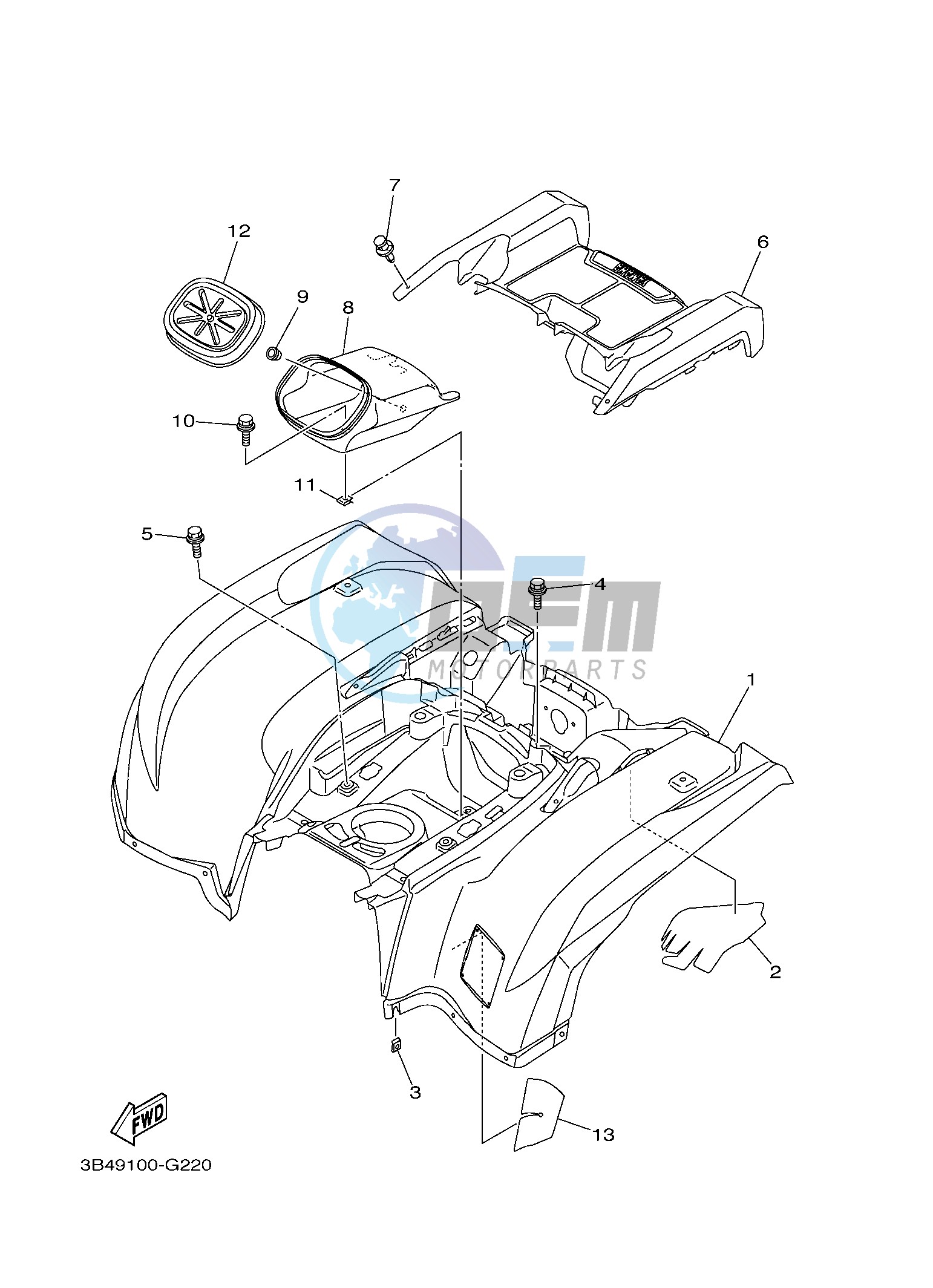 REAR FENDER