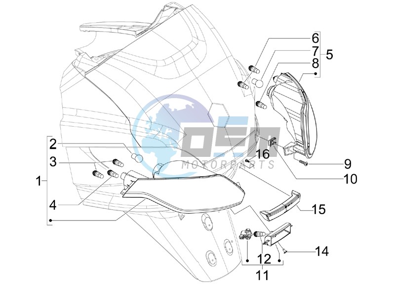 Tail light - Turn signal lamps