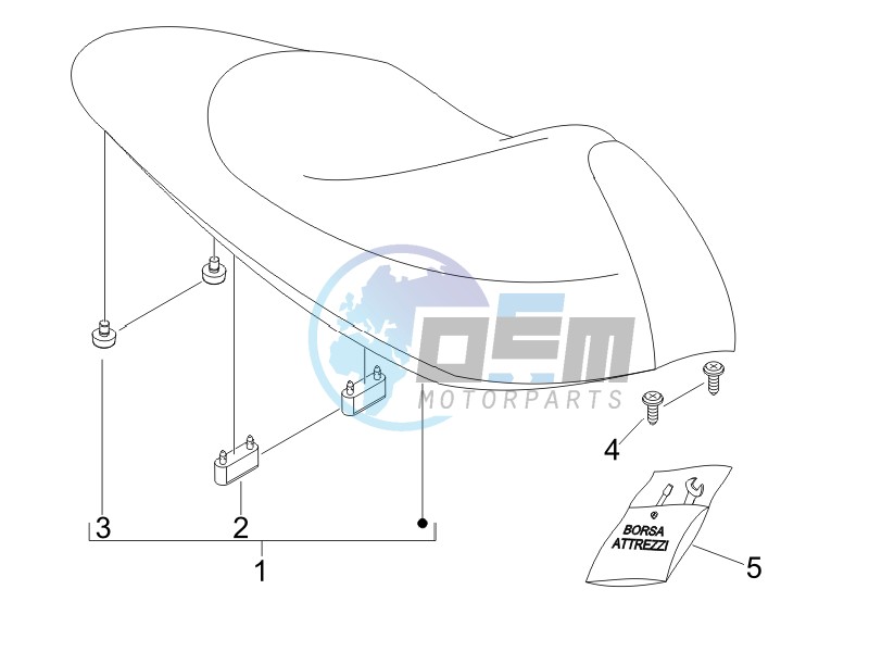 Saddle seats - Tool roll