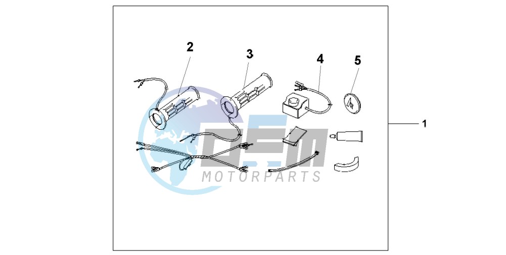 GRIP HEATER SS/ON-OF