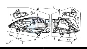 MAXSYM 600 I ABS EXECUTIVE (LX60A4-EU) (E4) (L7-M0) drawing TAIL LIGHT ASSY