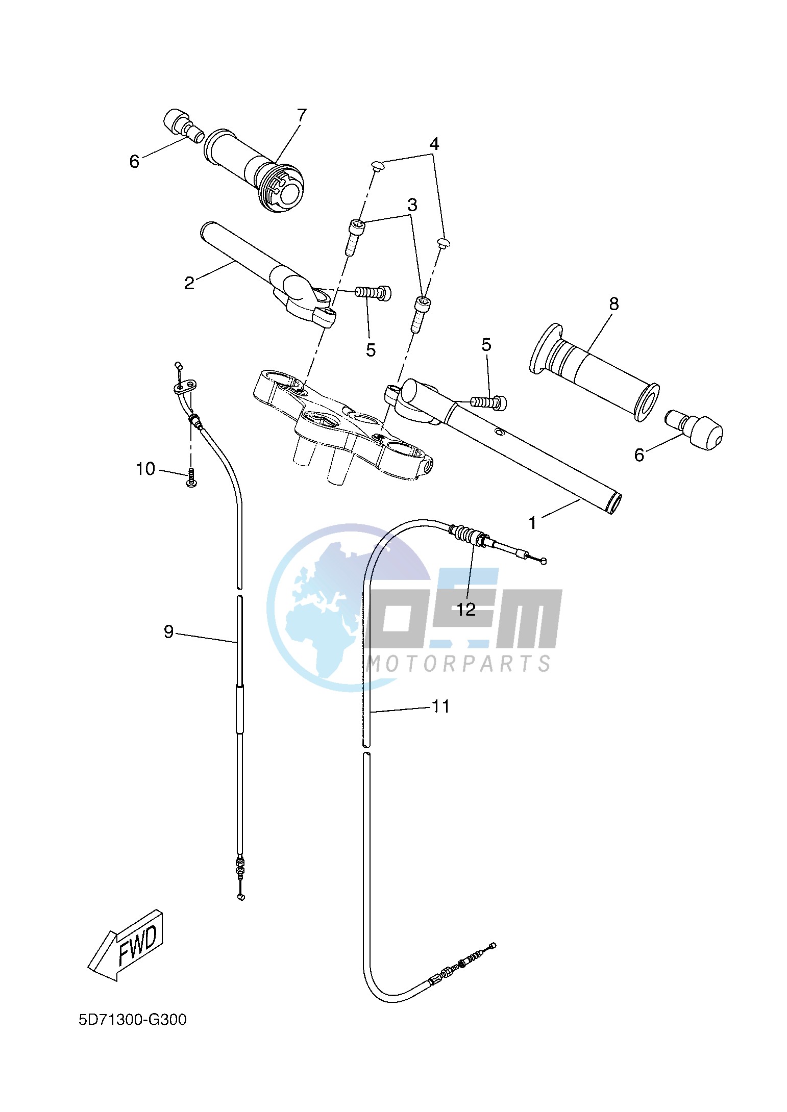 STEERING HANDLE & CABLE