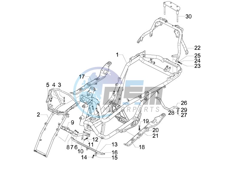 Frame bodywork