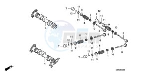 FJS400D9 F / CMF drawing CAMSHAFT/VALVE