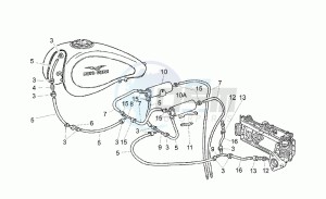 California 1100 Special Special drawing Fuel vapour recover system