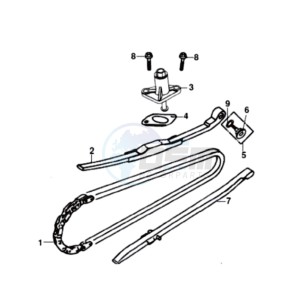 NITRO_50_L0 L0 drawing Cam.chain-tensioner lifter