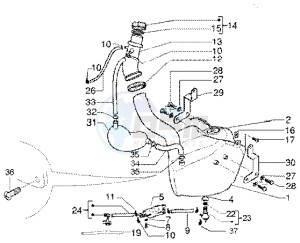 DNA GP EXPERIENCE 50 drawing Fuel Tank