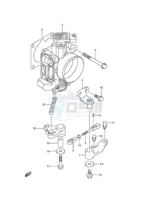 df 115A drawing Throttle Body