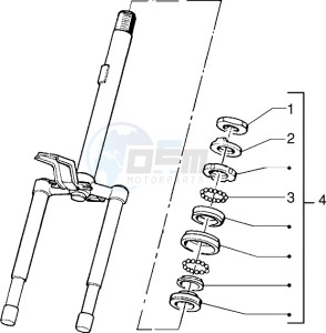 FREE FL 50 drawing Steering bearing ball tracks