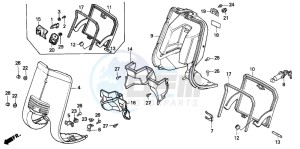 NH80MD drawing FRONT COVER/INNER BOX