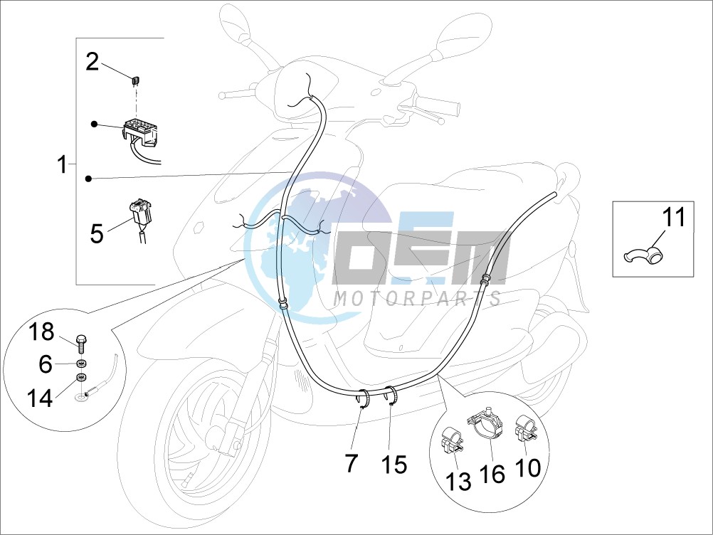 Main cable harness