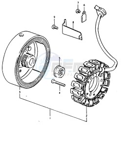 GSX1100 (T-X) drawing GENERATOR