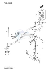 GSX-S 1000 drawing REAR MASTER CYLINDER (NON ABS MODELS)