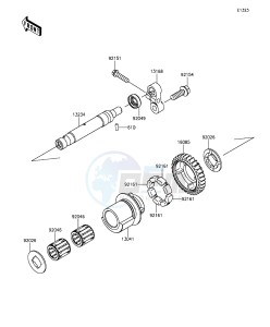 Z1000SX ZX1000LGF FR GB XX (EU ME A(FRICA) drawing Balancer