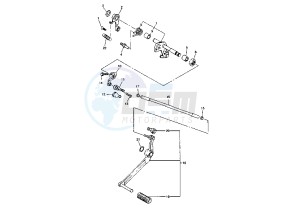 FZS FAZER 1000 drawing SHIFT SHAFT