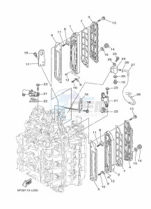 F250GETX drawing CYLINDER-AND-CRANKCASE-3