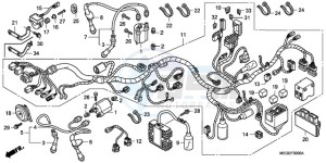 VT750C9 Australia - (U / MK) drawing WIRE HARNESS