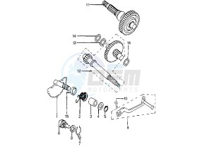 ZENITH LN/LS - 50 cc drawing STARTER