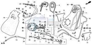 FJS400D SILVER WING drawing FUEL TANK