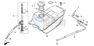 PK50 WALLAROO drawing FUEL TANK